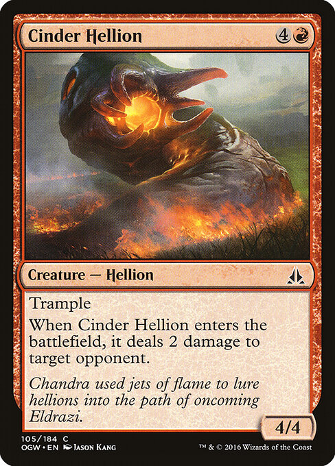 Cinder Hellion 105