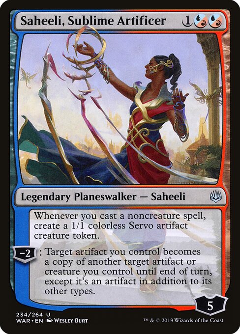 Saheeli, Sublime Artificer 234