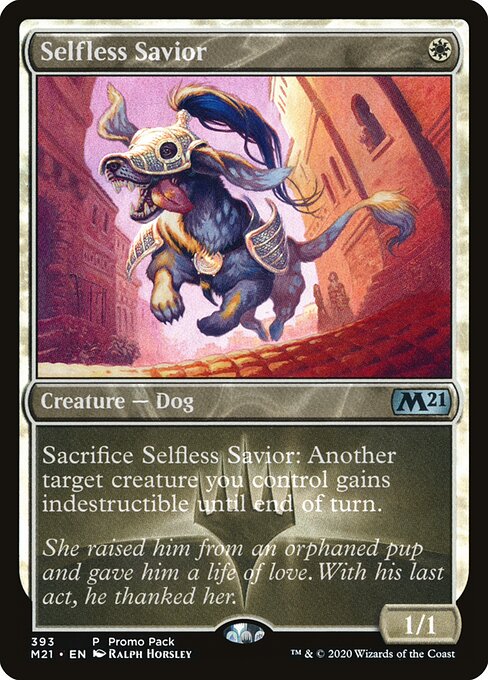 Selfless Savior 393