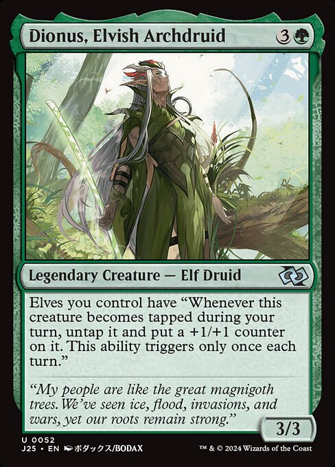 Dionus, Elvish Archdruid 52