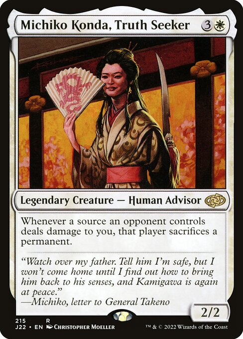 Michiko Konda, Truth Seeker 215