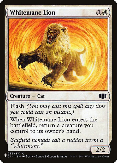 Whitemane Lion C14-96
