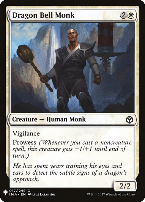 Dragon Bell Monk IMA-17