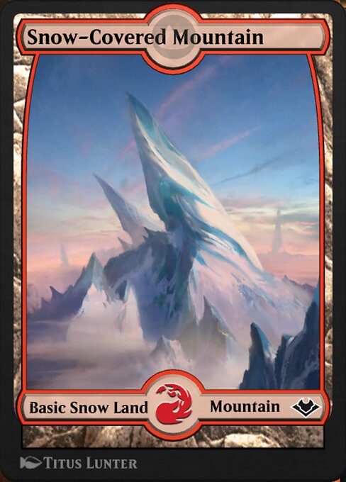 Snow-Covered Mountain 260