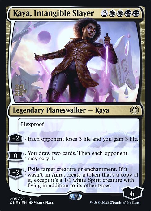 Kaya, Intangible Slayer 205s