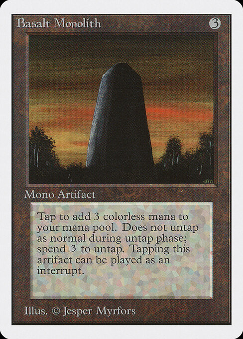 Basalt Monolith 232