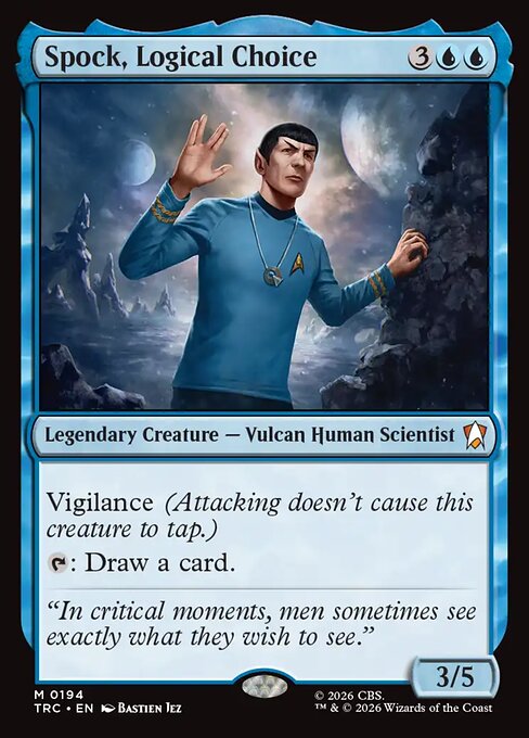 Spock, Logical Choice 194