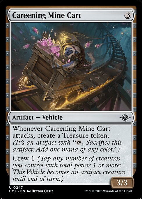 Careening Mine Cart 247