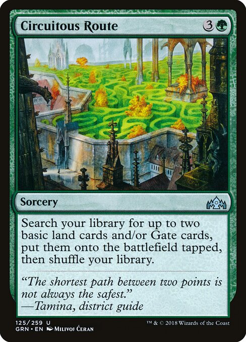 Circuitous Route 125