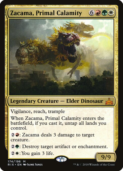 Zacama, Primal Calamity 174