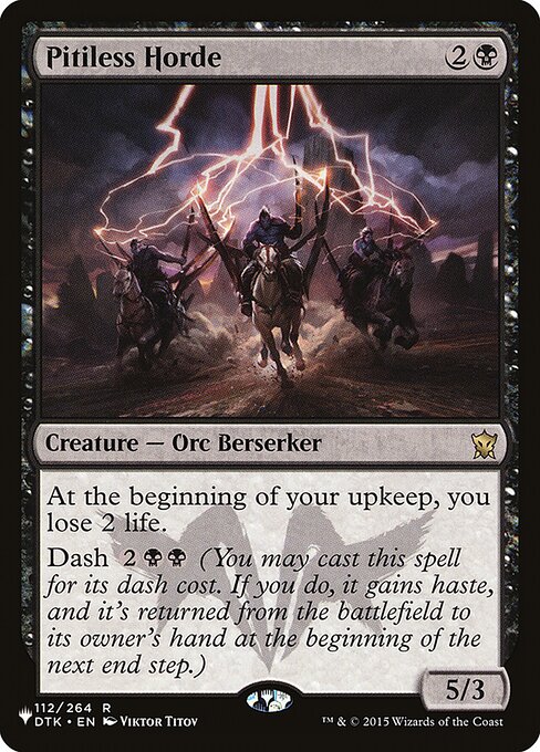 Pitiless Horde DTK-112