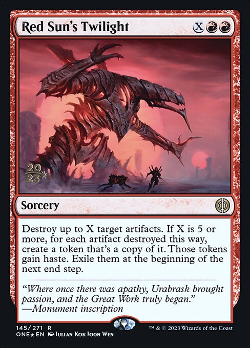 Red Sun's Twilight 145s