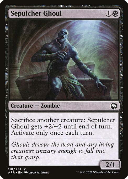Sepulcher Ghoul 118