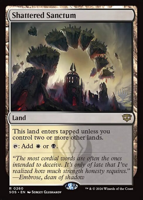 Shattered Sanctum 260p