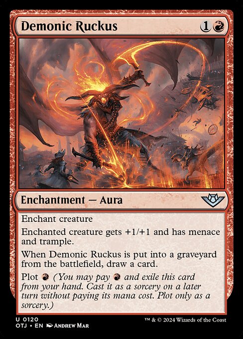 Demonic Ruckus 120