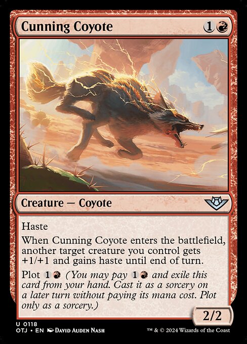 Cunning Coyote 118