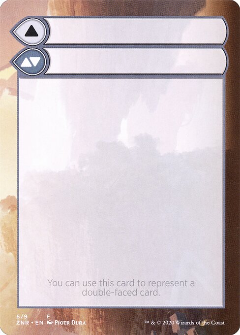 Double-Faced Substitute Card 6