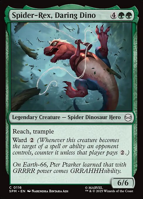 Spider-Rex, Daring Dino 116
