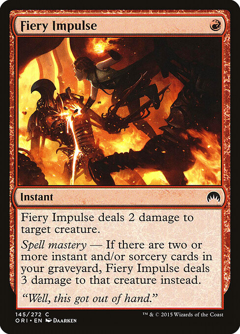 Fiery Impulse 145