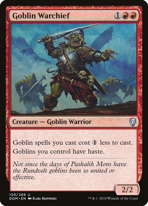 Goblin Warchief 130