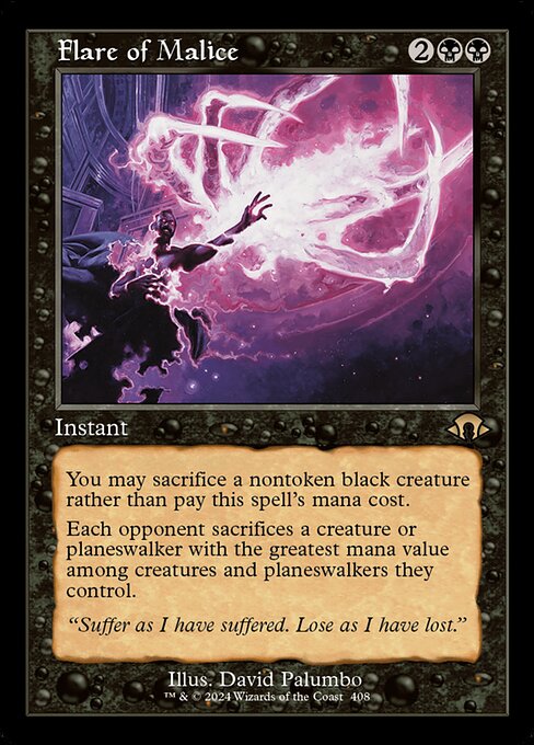 Flare of Malice 408