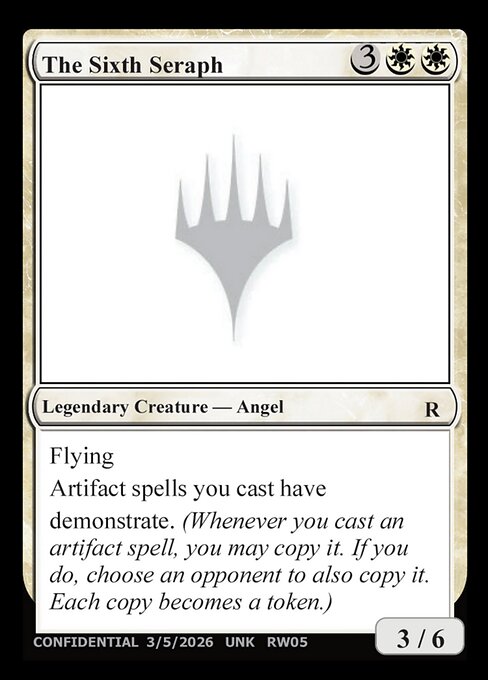 The Sixth Seraph RW05c