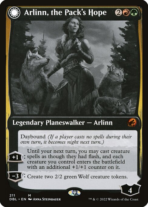 Arlinn, the Pack's Hope // Arlinn, the Moon's Fury 211
