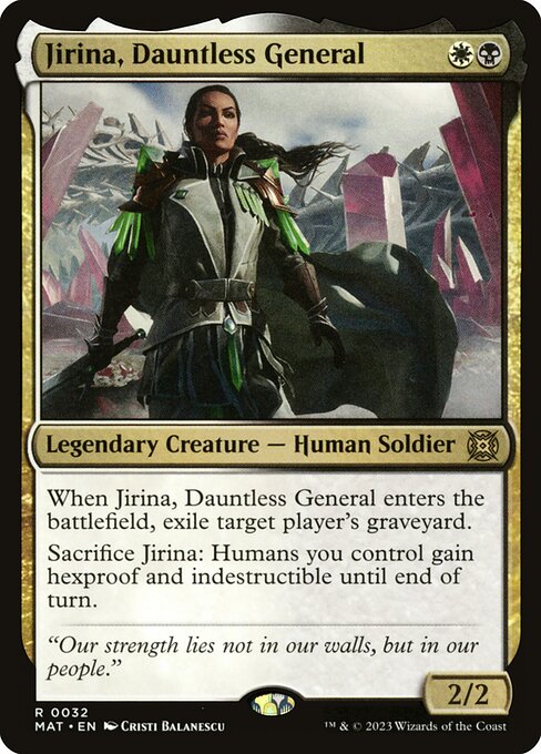 Jirina, Dauntless General 32