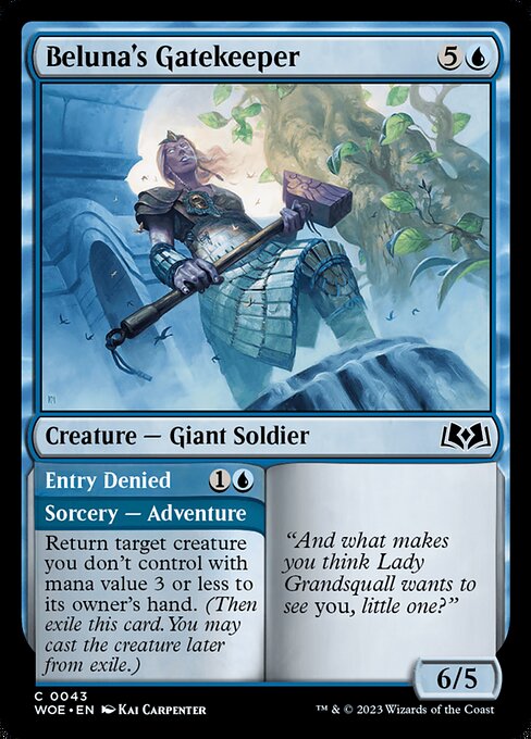 Beluna's Gatekeeper // Entry Denied 43
