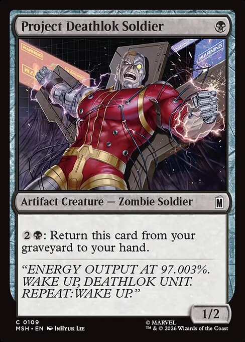 Project Deathlok Soldier 109