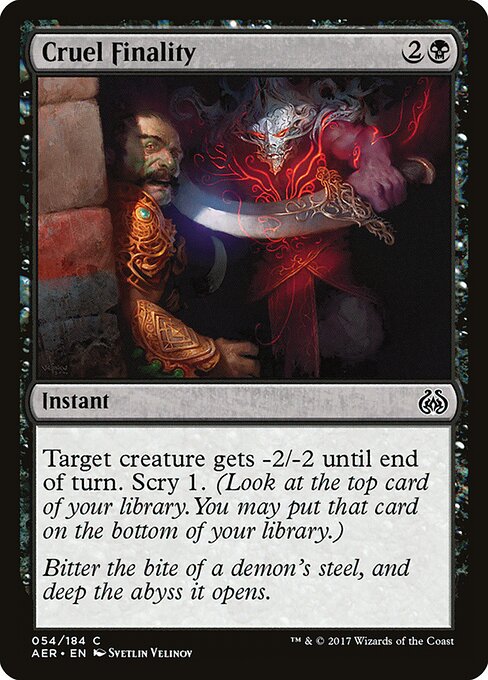 Cruel Finality 54