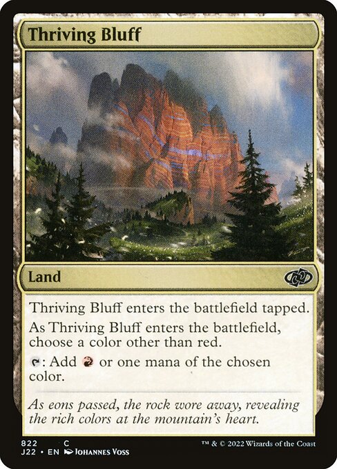 Thriving Bluff 822