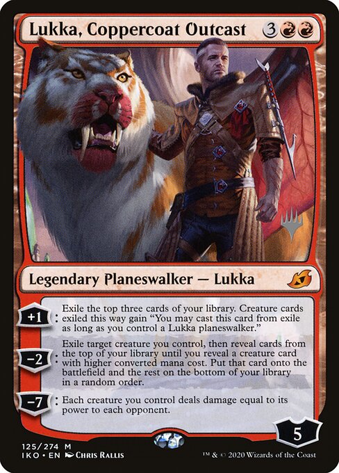 Lukka, Coppercoat Outcast 125p