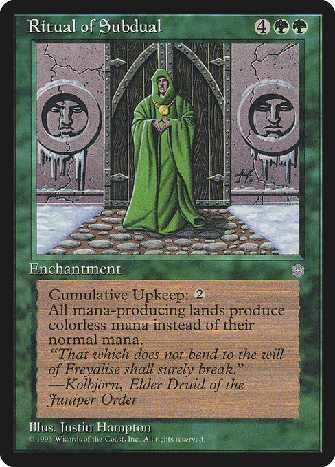 Ritual of Subdual 261