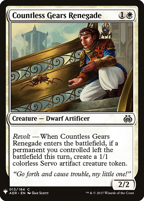 Countless Gears Renegade AER-13
