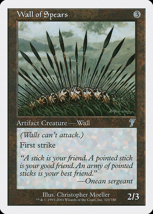 Wall of Spears 323