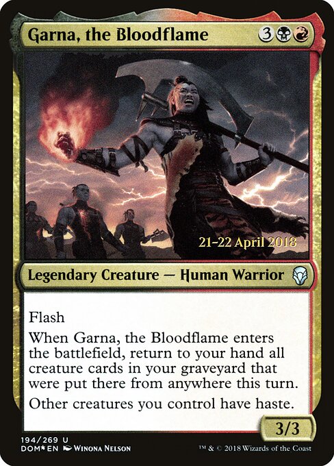 Garna, the Bloodflame 194s