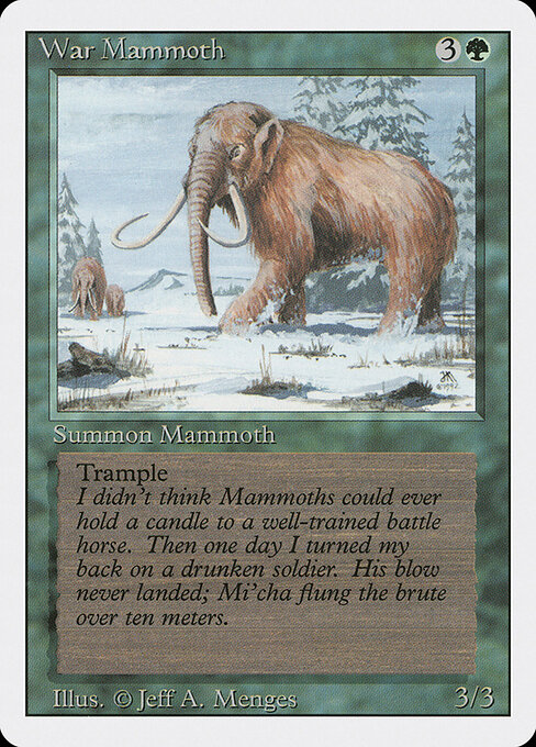 War Mammoth 228