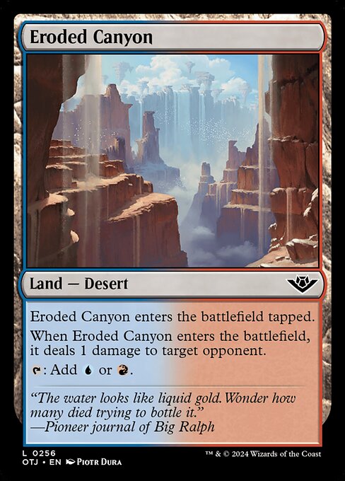 Eroded Canyon 256