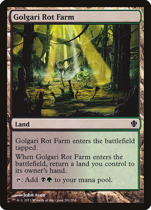Golgari Rot Farm 291