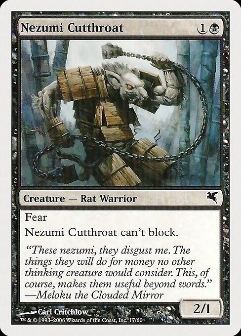 Nezumi Cutthroat 17