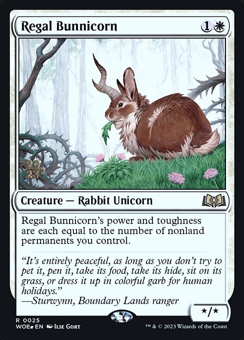 Regal Bunnicorn 25s