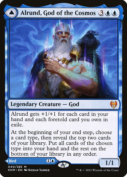 Alrund, God of the Cosmos // Hakka, Whispering Raven 40