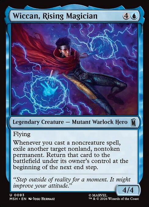 Wiccan, Rising Magician 83