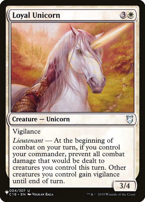 Loyal Unicorn C18-4