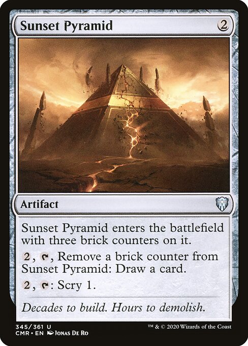 Sunset Pyramid 345