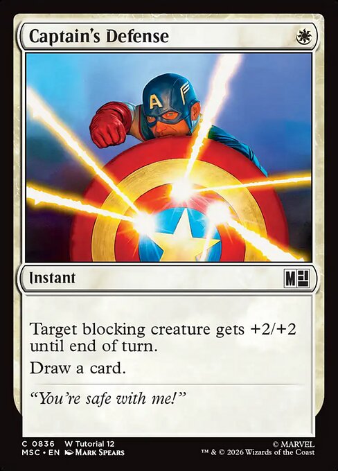 Captain's Defense 836