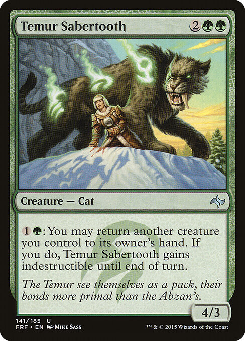 Temur Sabertooth 141