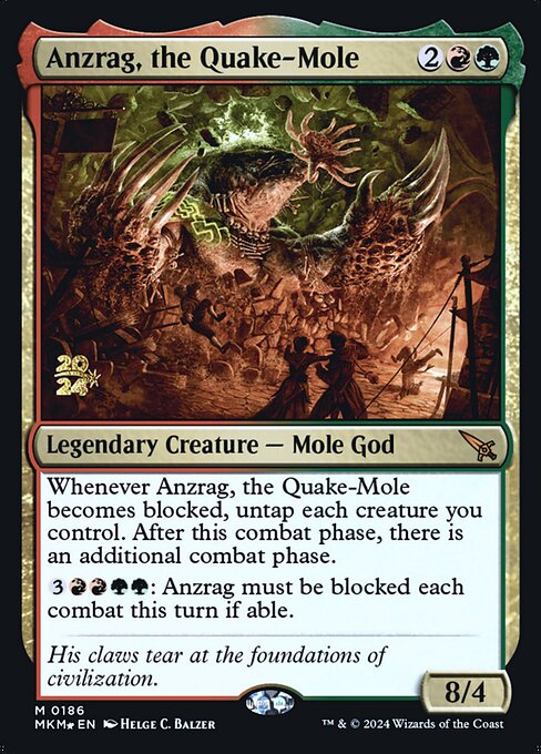 Anzrag, the Quake-Mole 186s