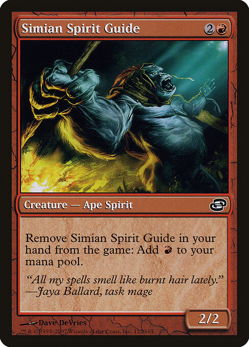 Simian Spirit Guide 122